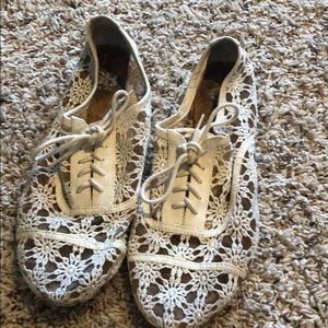 Gianni bini lace up flats